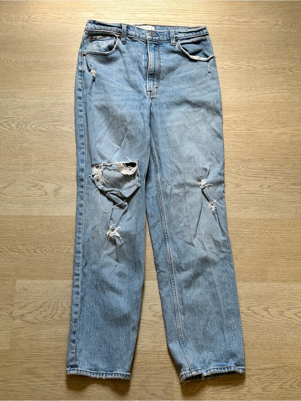 Abercrombie & Fitch Light Blue Denim Jeans
